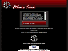 Tablet Screenshot of ethnickink.com